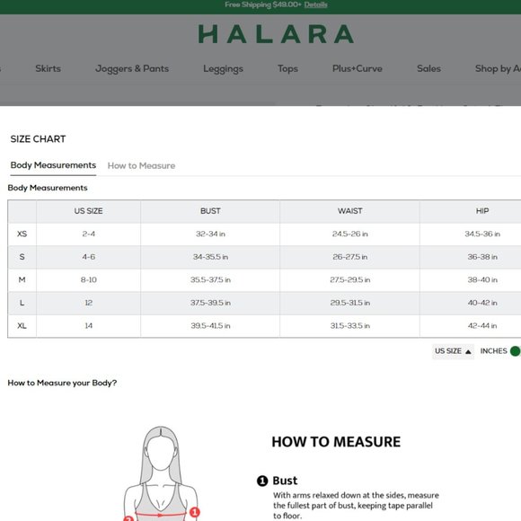 HALARA Relaxed Curved Hem Top SMALL - Picture 6 of 9